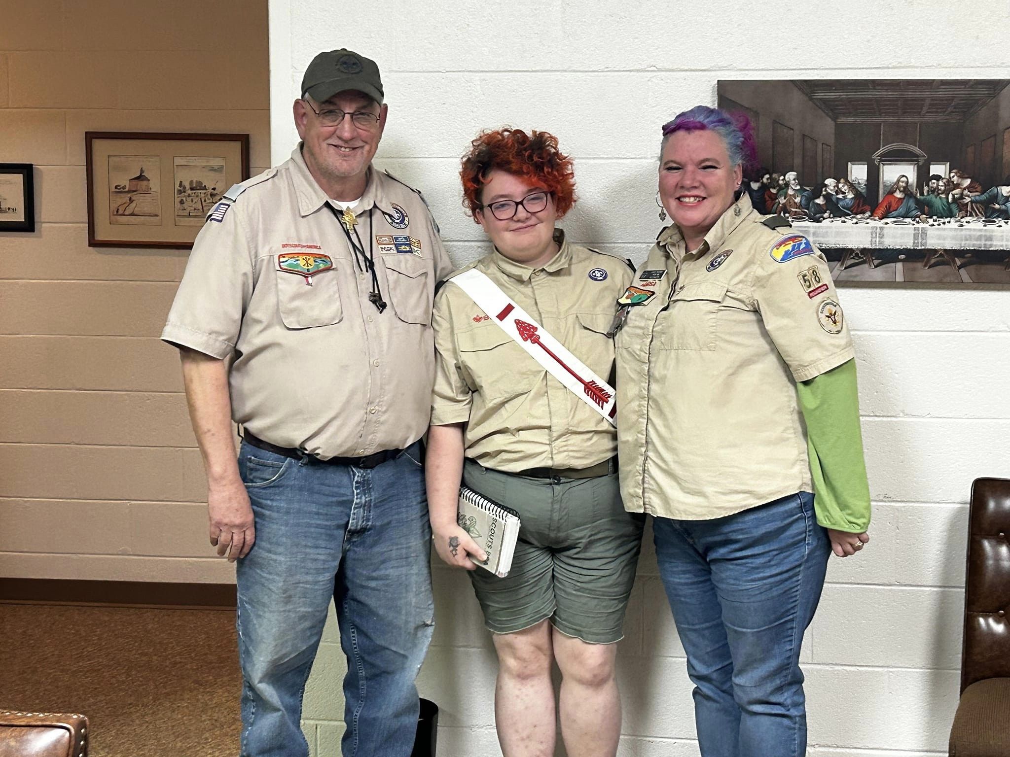 Eagle Scout group photo